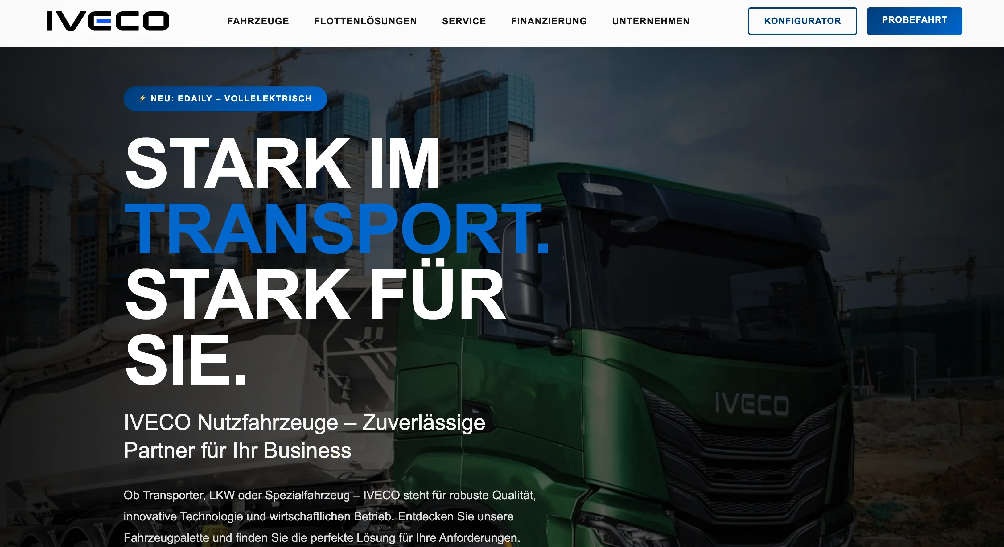 IVECO Website